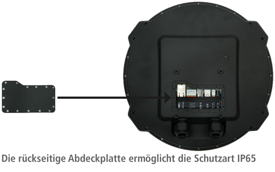 SoundCam 3 Sensor Abdeckplatte für IP65